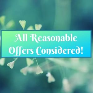 All reasonable offers considered!